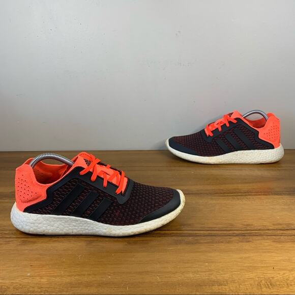 Adidas Pureboost Reveal Black Orange Mens Running Shoe
Size 8.5 - Picture 1 of 9